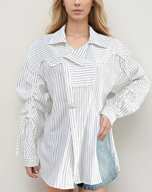 STRIPED TUNIC TOP