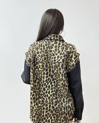 Leopard blouse